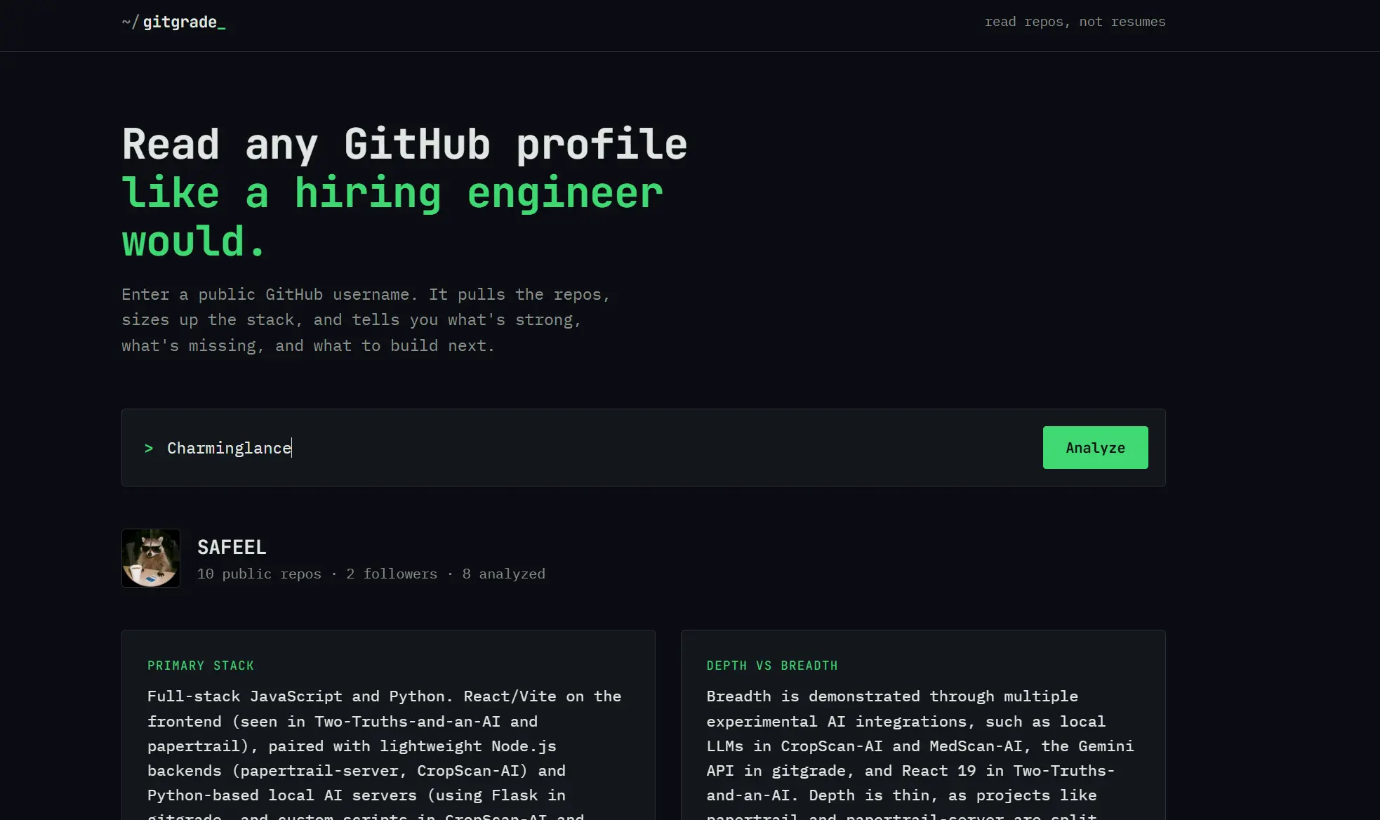 gitgrade
